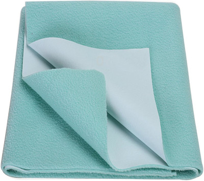 

Kidbee Cotton, Rubber, Polyester Baby Bed Protecting Mat(Sea Green