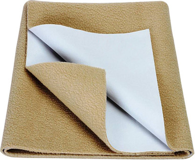 

Kidbee Cotton, Rubber, Polyester Baby Bed Protecting Mat(Beige