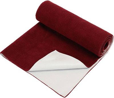 

Kidbee Cotton, Rubber, Polyester Baby Bed Protecting Mat(Maroon