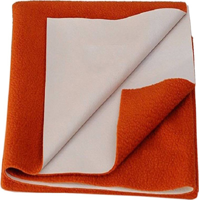 

Kidbee Cotton, Rubber, Polyester Baby Bed Protecting Mat(Rust