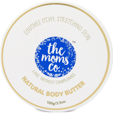 

The Moms Co. Natural Body Butter (100 g) for Stretch Marks, Dry Skin and Itchy Skin with Shea and Cocoa Butter(100 g)