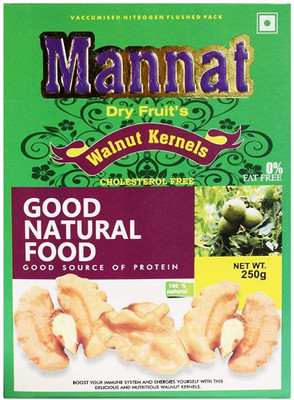 

Mannat Kashmiri kernels Walnuts(250 g, Vacuum Pack)