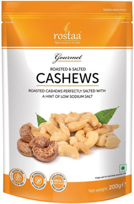 

Rostaa Roasted Salted Cashew Cashews(200 g, Pouch)