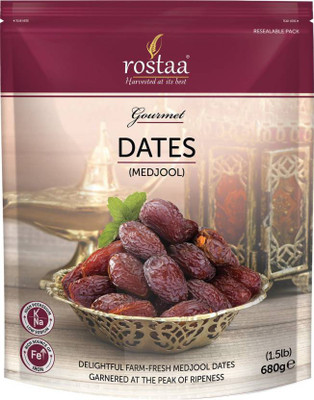 

Rostaa Medjool Dates Dates(680 g, Pouch)