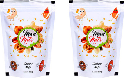 

MAD NUTS Kernel Cashews(500 g, Pouch)
