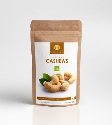 

Nutsy Box Jumbo Raw Cashews, 100% Natural, 250g Cashews(250 g, Pouch)