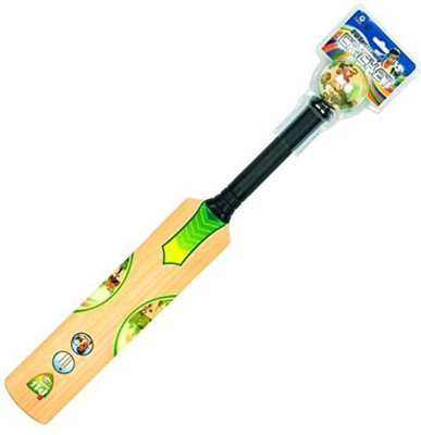 

Vibgyor Vibes Premium Grade Soft PU Foam Cricket Ball and a Bat Set for Kids(Multicolor)