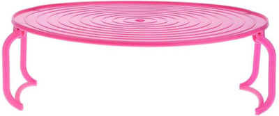 

TASHKURST Multifunction Plastic Stand Holder Double Layer Microwave Kitchen Plate Rack Anti Heat Microwave Bowl Holder Rack Kitchen Tool Oven Tray Multi color Plastic Microwave Turntable Plate