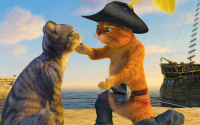 

Akhuratha Poster Movie Puss In Boots HD Wallpaper Background Fine Art Print(12 inch X 18 inch, Rolled)