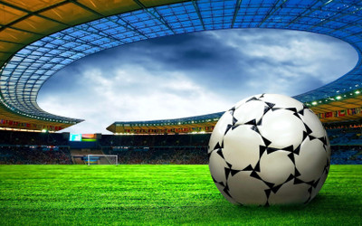 

Sports Soccer HD Wall Poster Paper Print(12 inch X 18 inch, Rolled)