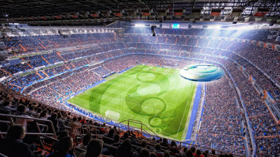 

Sports Stadium Wall Poster Paper Print(12 inch X 18 inch, Rolled)