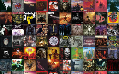 

Music Heavy Metal Collage HD Wallpaper Background Fine Art Print(12 inch X 18 inch, Rolled)