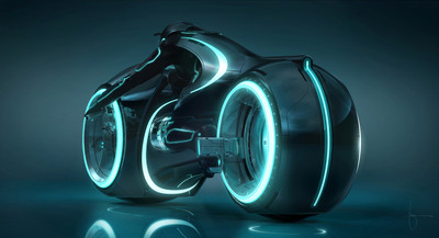 

Movie TRON: Legacy Tron Tron Legacy Bike Motorcycle Blue Sci Fi HD Wallpaper Background Paper Print(12 inch X 18 inch, Rolled)