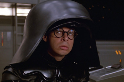 

Akhuratha Wall Poster Movie Spaceballs Darth Helmet Paper Print(12 inch X 18 inch, Rolled)