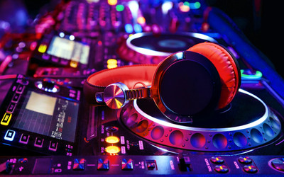 

Music Headphones Colorful Miscellaneous Red Blue HD Wallpaper Background Fine Art Print(12 inch X 18 inch, Rolled)