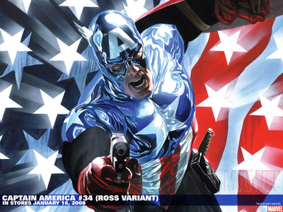 

Captain America Frameless Fine Quality Poster Photographic Paper(12 inch X 18 inch, Rolled)