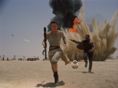 

Movie Star Wars Episode VII: The Force Awakens Star Wars John Boyega Finn Rey Daisy Ridley BB-8 HD Wallpaper Background Paper Print(12 inch X 18 inch, Rolled)