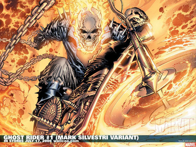 

Ghost Rider Frameless Fine Quality Poster Paper Print(12 inch X 18 inch, Rolled)