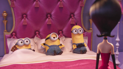 

Akhuratha Poster Movie Minions Bed Pink Cute Bob Stuart Kevin Scarlet Overkill HD Wallpaper Background Fine Art Print(12 inch X 18 inch, Rolled)