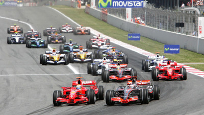 

Sports F1 Racing HD Wall Poster Paper Print(12 inch X 18 inch, Rolled)
