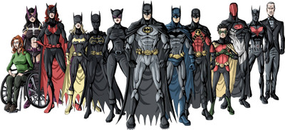 

Batman Huntress Batgirl Catwoman Robin Red Robin Frameless Fine Quality Poster Photographic Paper(12 inch X 18 inch, Rolled)