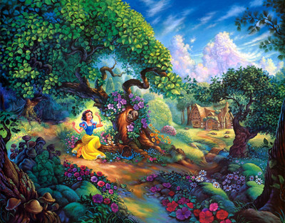 

Movie Snow White Disney HD Wallpaper Background Paper Print(12 inch X 18 inch, Rolled)