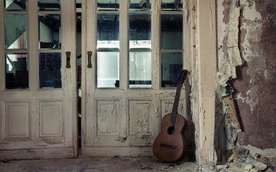 

Music Guitar HD Wallpaper Background Fine Art Print(12 inch X 18 inch, Rolled)