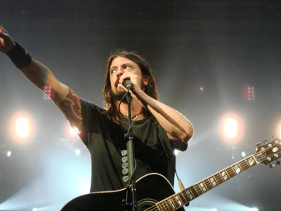 

Music Dave Grohl Wall Poster Fine Art Print(12 inch X 18 inch, Rolled)
