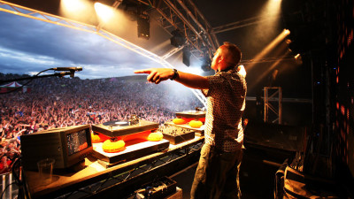 

Akhuratha Music Fatboy Slim Wall Poster Fine Art Print(12 inch X 18 inch, Rolled)