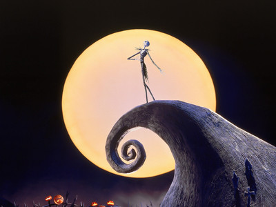 

Akhuratha Movie The Nightmare Before Christmas HD Wall Poster Paper Print(12 inch X 18 inch, Rolled)