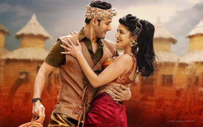 

Akhuratha Poster Movie Srimanthudu Shruti Haasan Mahesh Babu HD Wallpaper Background Fine Art Print(12 inch X 18 inch, Rolled)
