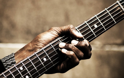 

Akhuratha Music Guitar Hand Wall Poster Fine Art Print(12 inch X 18 inch, Rolled)