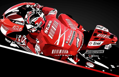 

Sports Motorcycle Racing Wall Poster Paper Print(12 inch X 18 inch, Rolled)