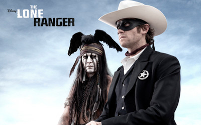

Akhuratha Poster Movie The Lone Ranger Tonto Armie Hammer John Reid Johnny Depp HD Wallpaper Background Fine Art Print(12 inch X 18 inch, Rolled)