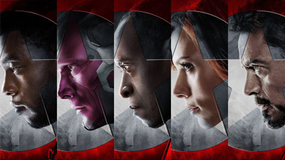 

Akhuratha Poster Movie Captain America: Civil War Captain America Vision HD Wallpaper Background Fine Art Print(12 inch X 18 inch, Rolled)