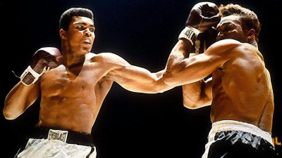 

Sports Muhammad Ali Wall Poster Paper Print(12 inch X 18 inch, Rolled)