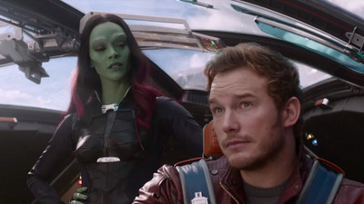 

Akhuratha Poster Movie Guardians Of The Galaxy Gamora Zoe Saldana Chris Pratt Peter Quill HD Wallpaper Background Fine Art Print(12 inch X 18 inch, Rolled)