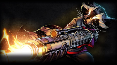 

Comics Rocket Raccoon HD Wall Poster Photographic Paper(12 inch X 18 inch, Rolled)