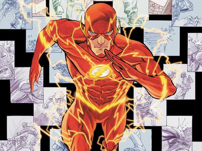 

Comics Flash HD Wallpaper Background Paper Print(12 inch X 18 inch, Rolled)