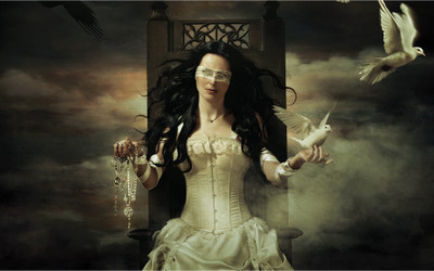 

Music Within Temptation Band (Music) Netherlands Dark Judgement Pendant Dove Blindfold Blind Justice Peace Woman Gothic HD Wallpaper Background Fine Art Print(12 inch X 18 inch, Rolled)