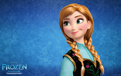 

Movie Frozen Anna Princess Arendelle HD Wallpaper Background Paper Print(12 inch X 18 inch, Rolled)