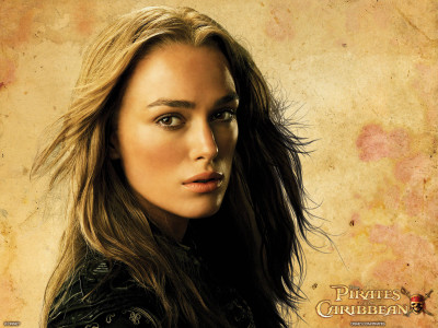 

Movie Pirates Of The Caribbean Beautiful Elizabeth Swann Keira Knightley HD Wallpaper Background Paper Print(12 inch X 18 inch, Rolled)