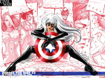 

Comics Black Cat HD Wallpaper Background Fine Art Print(12 inch X 18 inch, Rolled)