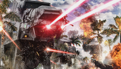 

Movie Rogue One: A Star Wars Story Star Wars AT-AT Walker HD Wallpaper Background Paper Print(12 inch X 18 inch, Rolled)