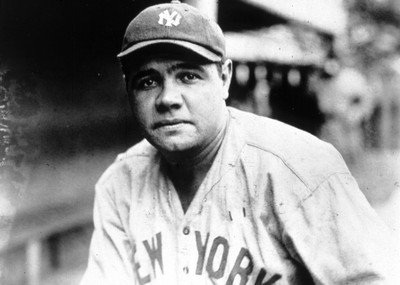 

Sports Babe Ruth Baseball Wall Poster Paper Print(12 inch X 18 inch, Rolled)