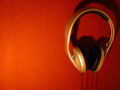 

Music Headphones Wall Poster Fine Art Print(12 inch X 18 inch, Rolled)