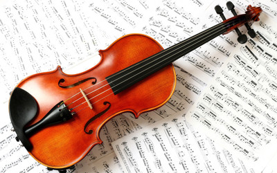 

Music Violin HD Wallpaper Background Fine Art Print(12 inch X 18 inch, Rolled)