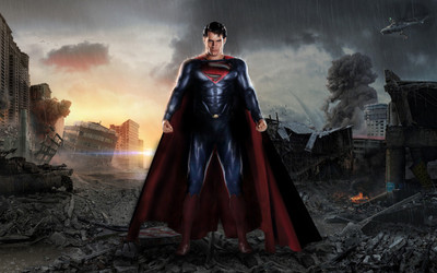 

Movie Man Of Steel Superman Henry Cavill HD Wallpaper Background Paper Print(12 inch X 18 inch, Rolled)