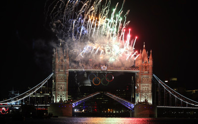 

Sports Olympic Games Bridge Tower Bridge Wall Poster Paper Print(12 inch X 18 inch, Rolled)
