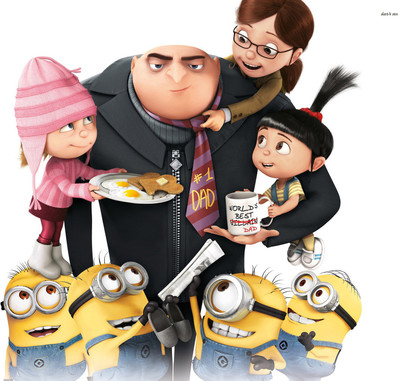 

Akhuratha Poster Movie Despicable Me 2 Despicable Me Margo Edith Agnes Gru HD Wallpaper Background Fine Art Print(12 inch X 18 inch, Rolled)